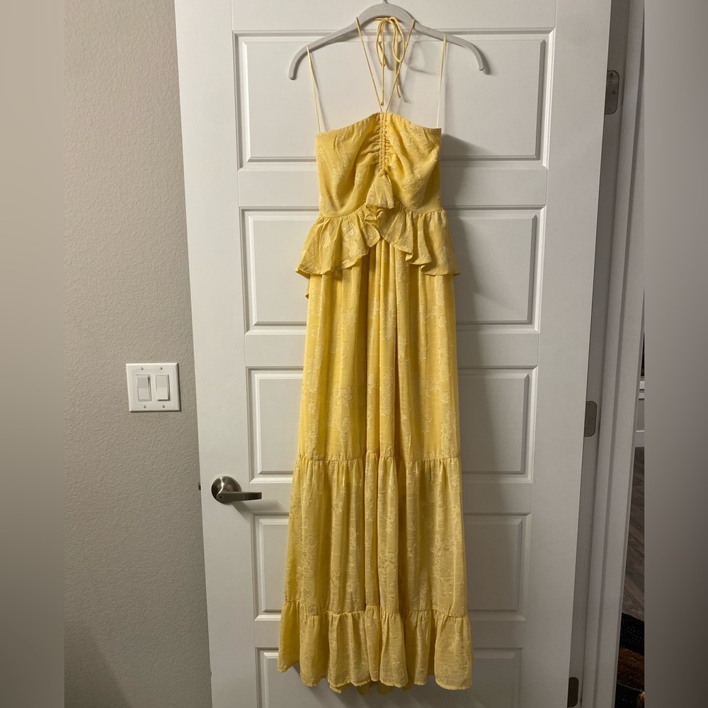 Vici Women’s Maxi Dress in Yellow